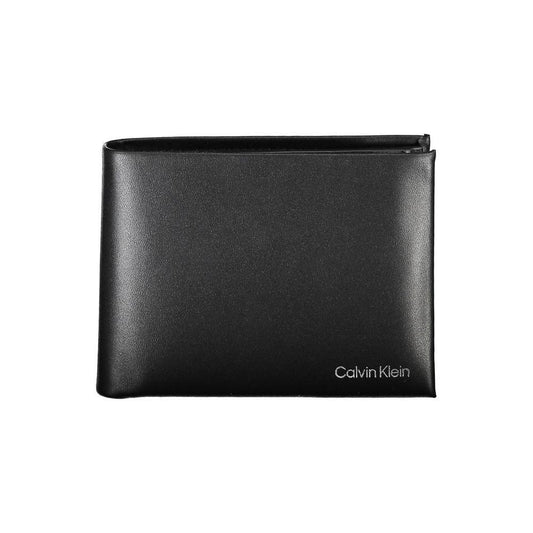 Calvin Klein Black Leather Men Wallet