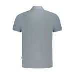 Napapijri Brown Cotton Men Polo Shirt