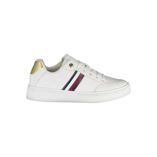 Tommy Hilfiger Tommy Hilfiger White Leather Women Sneaker TO-25010-EU37/US7 1728,67403481248,EU37/US7,EU38/US8,EU39/US9,EU40/US10,New with tags,Shoes,Sneakers - Women - Shoes,Tommy Hilfiger,White,Women,Women - Shoes