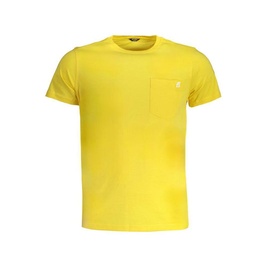 K-WAY Yellow Cotton T-Shirt
