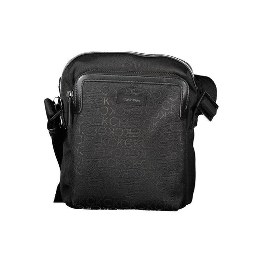 Calvin Klein Black Polyester Men Shoulder Bag CA-33632