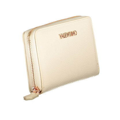 Mario Valentino Beige Polyethylene Wallet