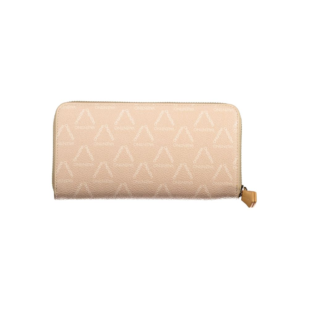 Mario Valentino Beige Polyurethane Women Wallet