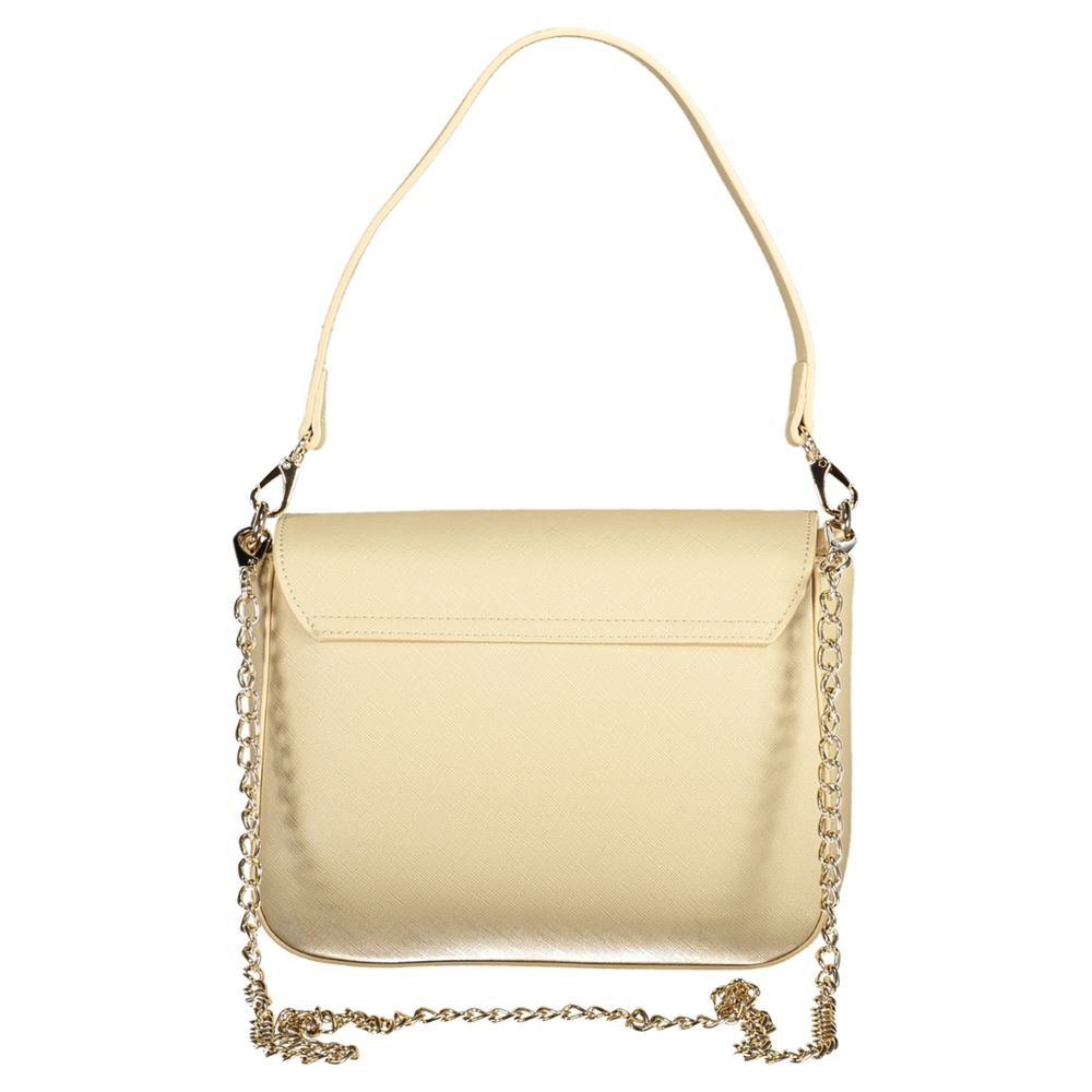 Mario Valentino Beige Polyurethane Women Bag