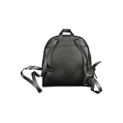 Mario Valentino Nero Poliuretano Women Backpack