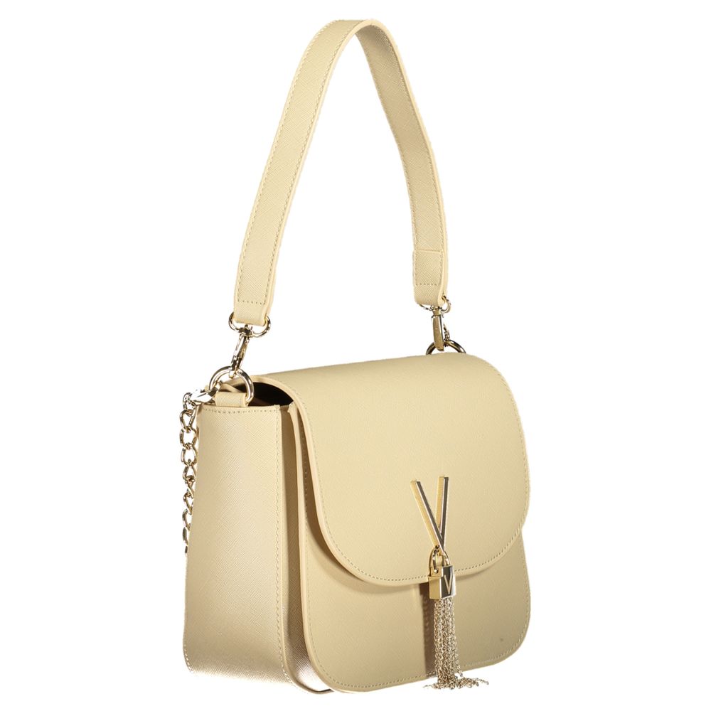 Mario Valentino Beige Polyurethane Women Bag