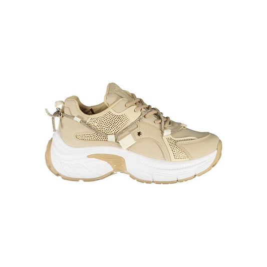 Laura Biagiotti Laura Biagiotti Beige Polyester Women Sneaker LA-36497-EU41/US11 1728,67403481248,Beige,EU41/US11,Laura Biagiotti,New with tags,Shoes,Sneakers - Women - Shoes,Women,Women - Shoes