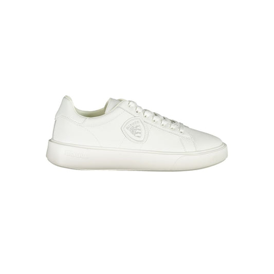 Blauer White Leather Men Sneaker BL-35547-EU44/US11