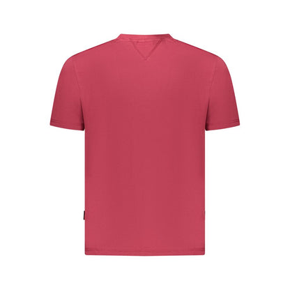 Napapijri Red Cotton T-Shirt