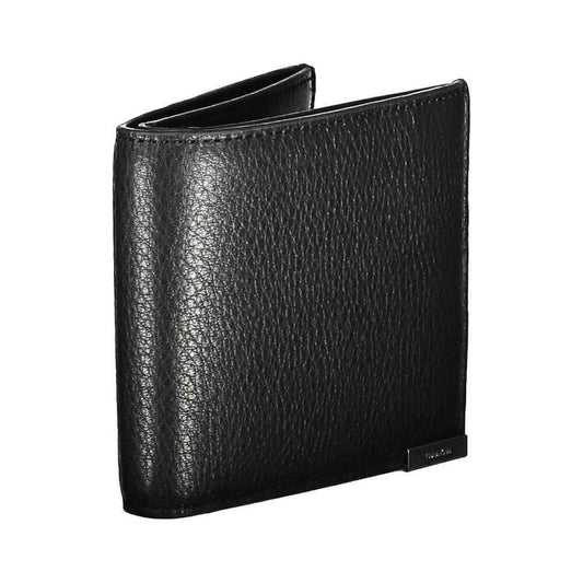Calvin Klein Black Leather Men Wallet CA-37972