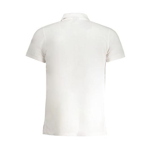 Norway 1963 White Cotton Polo Shirt NO-30238-M