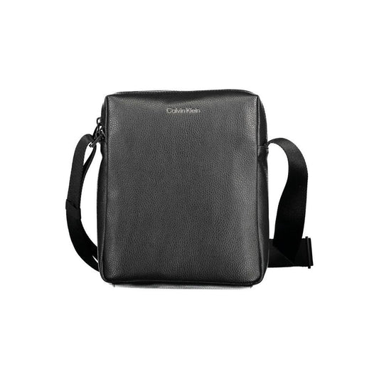 Calvin Klein Black Polyester Men Shoulder Bag CA-38147
