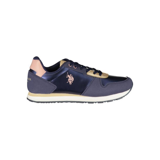 U.S. POLO ASSN. U.S. POLO ASSN. Blue Polyester Sneaker US-23523-EU37/US7 1728,67403481248,Blue,EU35/US5,EU37/US7,New with tags,Shoes,Sneakers - Women - Shoes,U.S. POLO ASSN.,Women,Women - Shoes