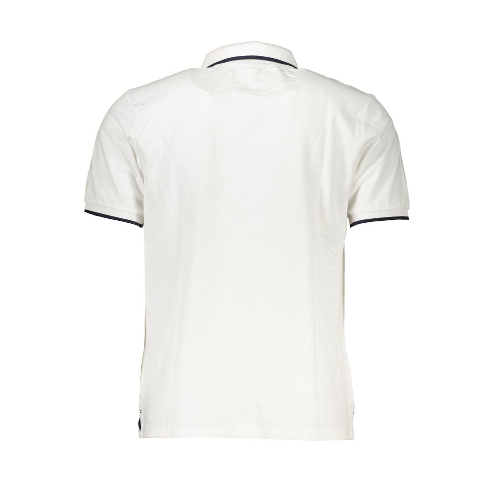 North Sails White Cotton Polo Shirt NO-27274-S