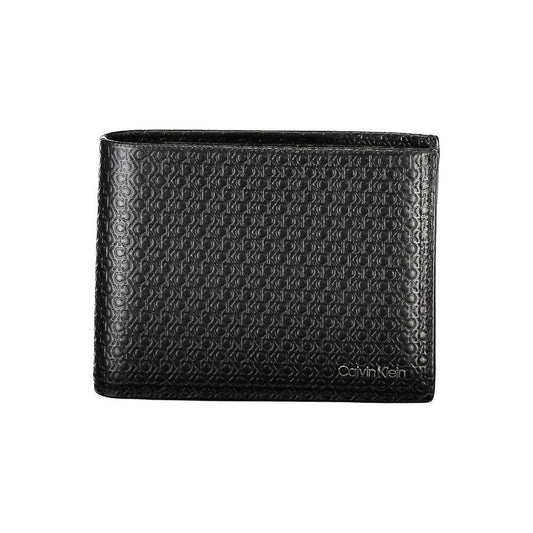 Calvin Klein Calvin Klein Sleek Black Leather Bifold Wallet with RFID Block CA-27487 1728,67403481248,Bags,Black,Calvin Klein,Men,Men - Bags,New with tags,Wallets - Men - Bags
