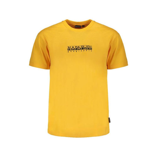 Napapijri Orange Cotton T-Shirt