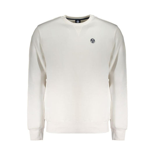North Sails White Cotton Sweater NO-31767-S