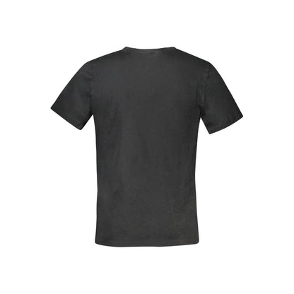 Tommy Hilfiger Black Cotton T-Shirt Tommy Hilfiger