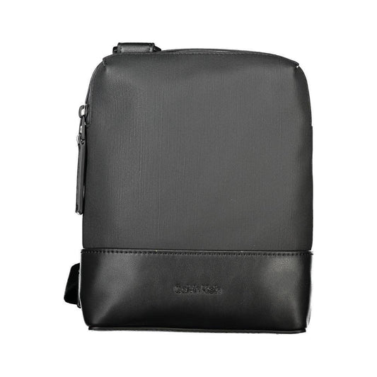 Calvin Klein Black Polyester Men Shoulder Bag CA-33637