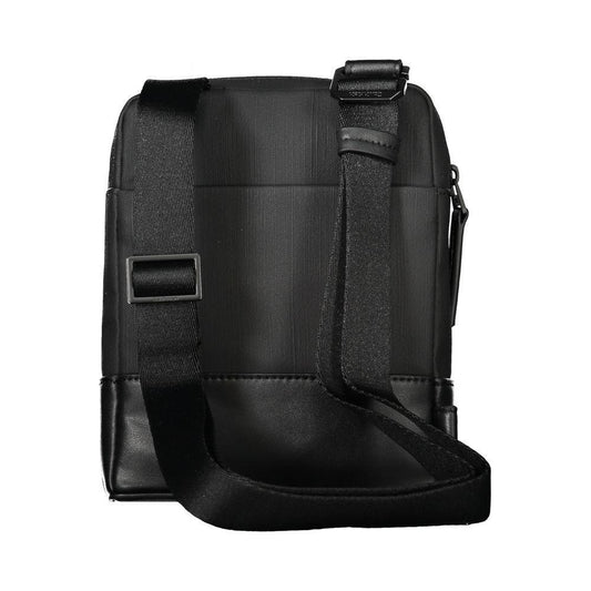 Calvin Klein Black Polyester Men Shoulder Bag CA-33637
