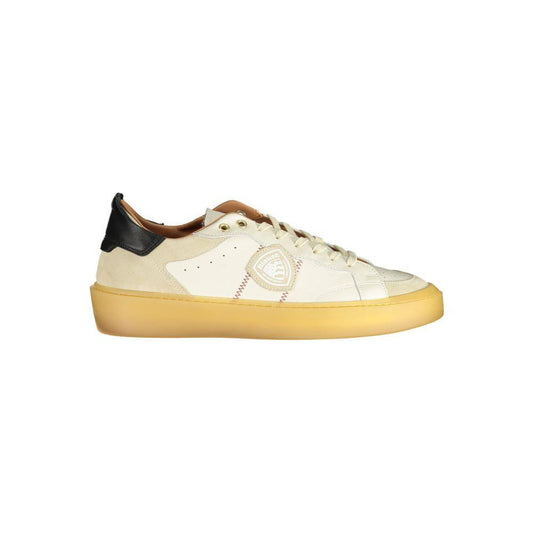Blauer White Leather Men Sneaker BL-33825-EU40/US7