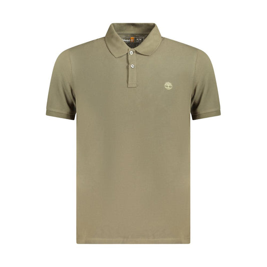 Timberland Verde Cotton Men Polo