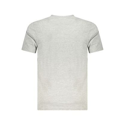 Back view of Cavalli Class Brown Cotton Men T-Shirt showcasing premium craftsmanship.