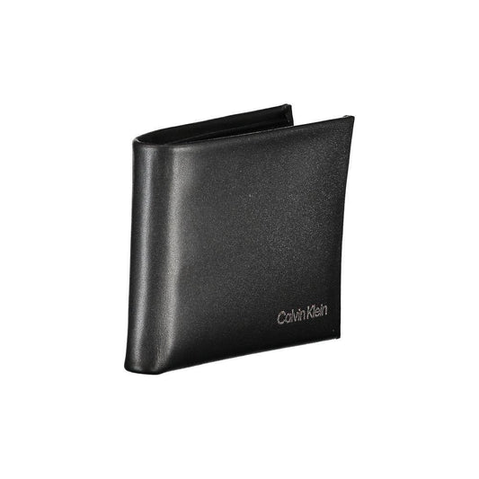 Calvin Klein Black Polyester Men Wallet CA-36905