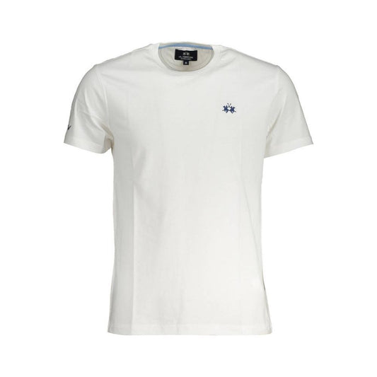 La Martina La Martina White Cotton Men T-Shirt LA-37355-M 1728,67403481248,Clothing,L,La Martina,M,Men,Men - Clothing,New with tags,T-Shirts - Men - Clothing,White,XL,XXL