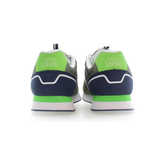 U.S. POLO ASSN. Green Polyester Men Sneaker US-37748-EU44/US11