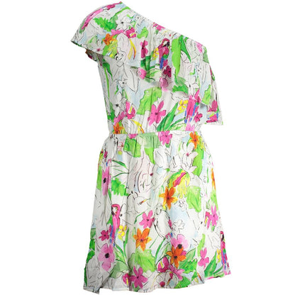 Desigual White Viscose Dress