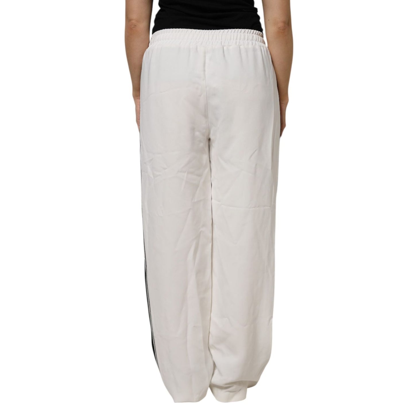Dolce & Gabbana White Jogger Sweatpants Pants PAN75126-48
