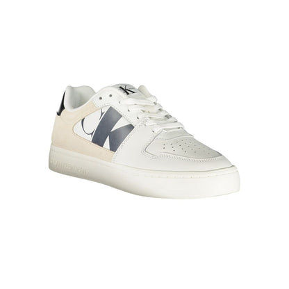 Calvin Klein White Polyurethane Women Sneaker
