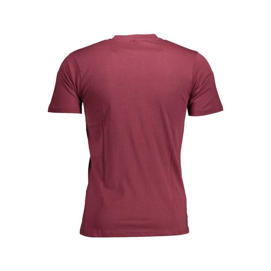 Sergio Tacchini Purple Cotton Men T-Shirt