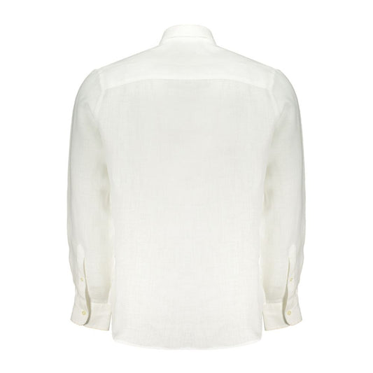 North Sails White Linen Shirt NO-29879-S
