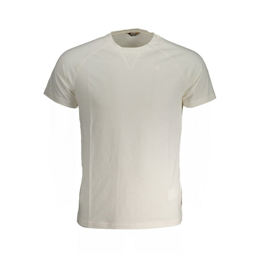 K-WAY White Cotton T-Shirt KW-30631-S