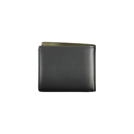 Tommy Hilfiger Black Leather Wallet TO-32170