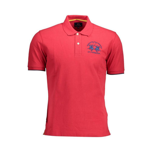 La Martina La Martina Elegant Pink Polo: Casual Luxury for Men LA-26380-M 1728,67403481248,Clothing,L,La Martina,M,Men,Men - Clothing,New with tags,Polo Shirt - Men - Clothing,Red,S,XL,XXL