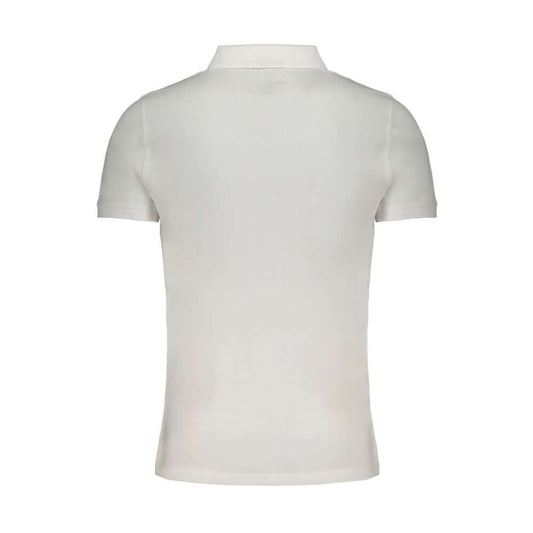 Norway 1963 White Cotton Polo Shirt NO-31092-M