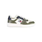 Tommy Hilfiger Green Leather Men Sneaker TO-32596-EU40/US7