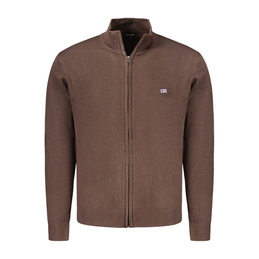 Norway 1963 Norway 1963 Brown Polyamide Men Cardigan NO-33188-M 1728,3XL,67403481248,Brown,Clothing,L,M,Men,Men - Clothing,New with tags,Norway 1963,Sweaters - Men - Clothing,XL,XXL