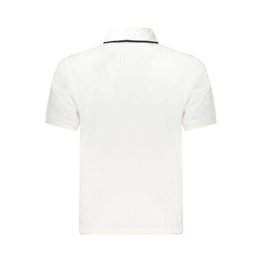 North Sails White Cotton Men Polo Shirt NO-34357-S