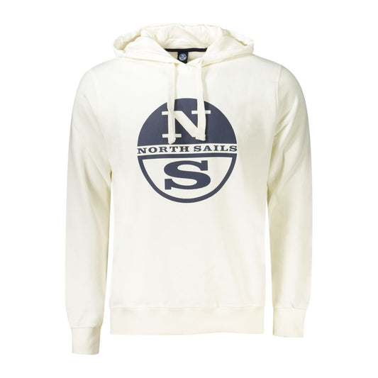 North Sails White Cotton Men Sweater NO-34365-S