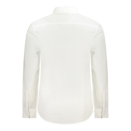 Calvin Klein White Cotton Shirt CA-35632-S