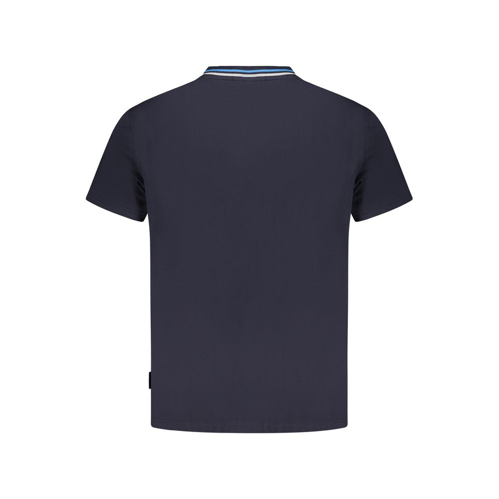 Napapijri Blu Organic Cotton Men's T-Shirt