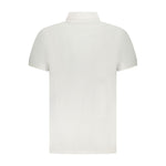 Cavalli Class White Cotton Men Polo Shirt CA-36692-M