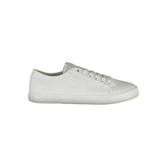 Calvin Klein White Polyester Men Sneaker