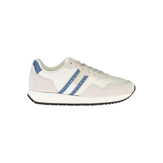 Tommy Hilfiger White Leather Men Sneaker TO-36768-EU40/US7