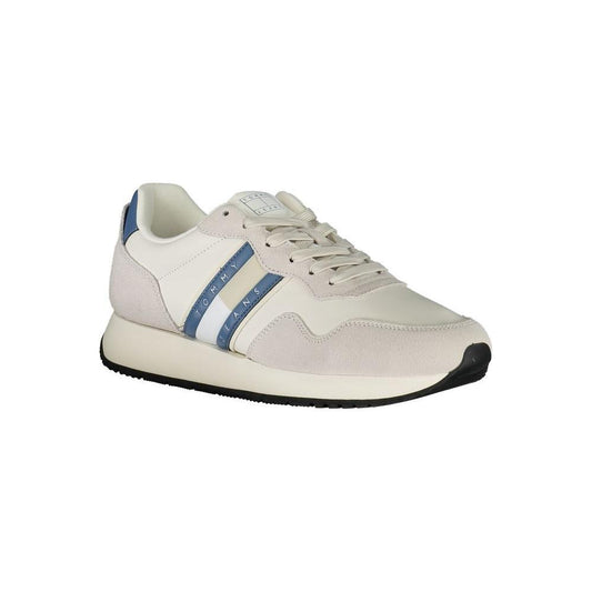 Tommy Hilfiger White Leather Men Sneaker TO-36768-EU40/US7