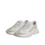 Dolce & Gabbana White Low Top Daymaster Men Sneakers  Shoes